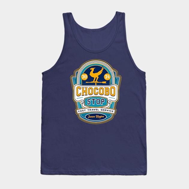 Chocobo Fast Travel Tank Top by Lagelantee